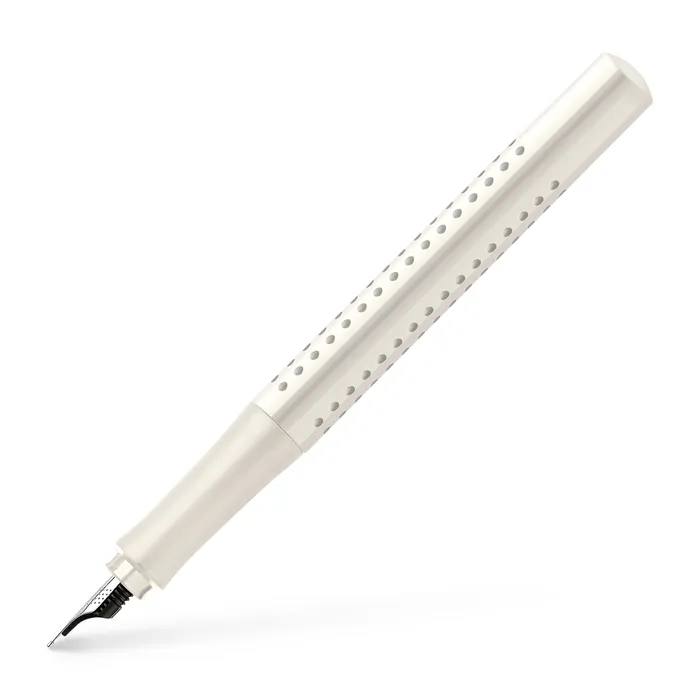 Hauptbild des Produkts Plnicí pero Grip 2010, F, kokosová bílá Faber-Castell 140822