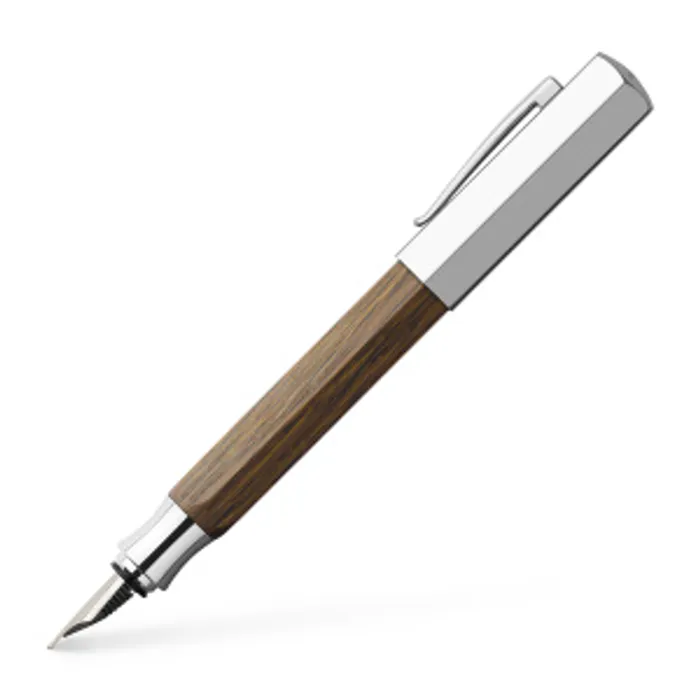 Hauptbild des Produkts Plnící pero Ondoro Wood, B dub kouřový tmavý Faber Castell (147583)