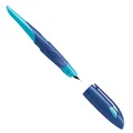 Weiteres Produktbild Füllfederhalter für Linkshänder mit Standard-M-Feder – STABILO EASYbirdy dunkelblau/cyan