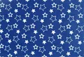 Stoff, Druck, Sternenmuster, blau, A4 [10 Stück]