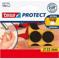 Weiteres Produktbild Filz-Selbstklebepads „Protect 57893“, braun, 22 mm, TESA