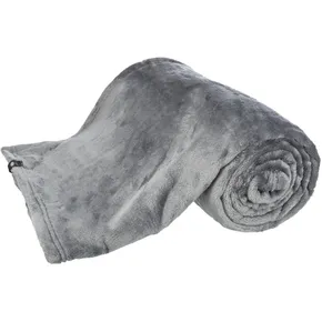 Kimmy Plüschdecke, grau 200 x 150 cm