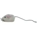 Weiteres Produktbild Plüschmaus mit Glöckchen, 5 cm (2 Stück), weiß/grau