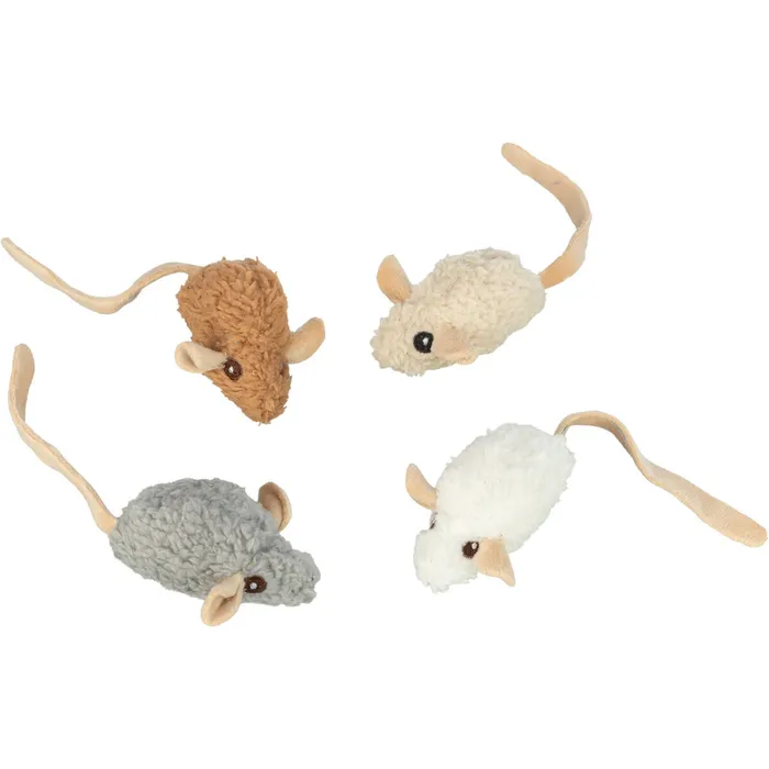 Hauptbild des Produkts Plyšová myška s catnipem, 18 cm, různé barvy