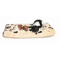 Plüschmatte JOEY beige/hellbraun 120 x 75 cm