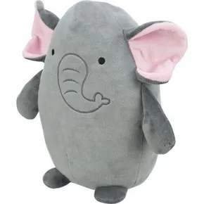 Plüschelefant mit Memory-Effekt 27 cm, grau