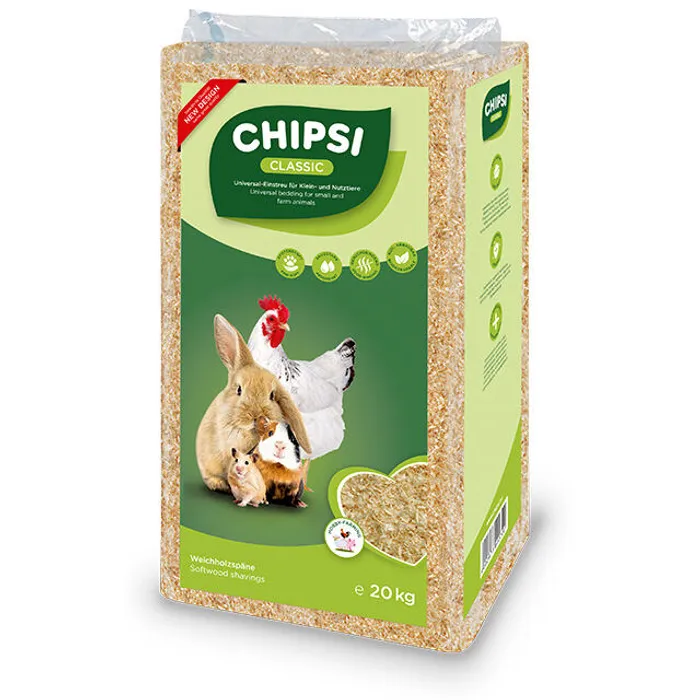 Hauptbild des Produkts Podestýlka CHIPSI CLASSIC / TIERWOHL CLASSIC 20 kg (400 l)