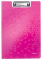 Schreibunterlage mit abnehmbarer Schreibplatte Leitz WOW, Metallic Pink