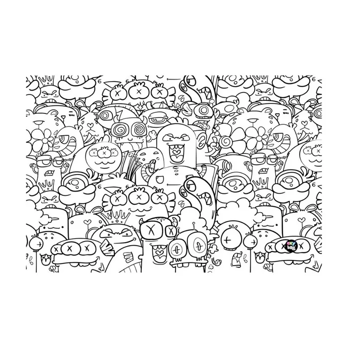 Hauptbild des Produkts Podložka na stůl PP 60x40cm Monsters