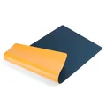 Weiteres Produktbild Tischunterlage SAX Design 90 × 45 cm – beidseitige PU-Unterlage blau / gelb