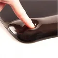Weiteres Produktbild Podložka pod myš a zápěstí Fellowes Crystal, ergonomická, gelová, černá, 23x20.2 cm, 1.4