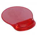 Mauspad, ergonomisch, Gel, rot, Logo, für,s Foto