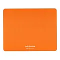 Mauspad, Polypropylen, orange, 24x19cm, 0.4mm, Logo, antimikrobielle