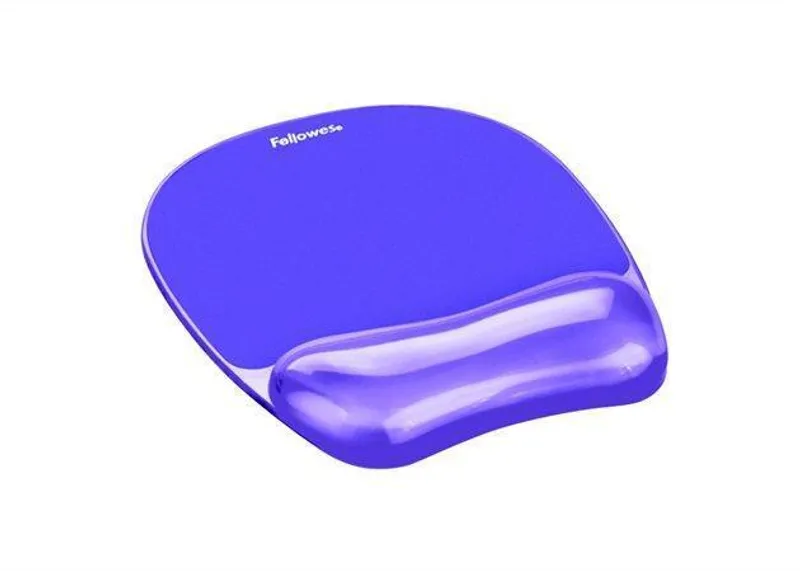 Hauptbild des Produkts Podložka pod myš s gelovou opěrkou zápěstí, FELLOWES "Crystals Gel", fialová