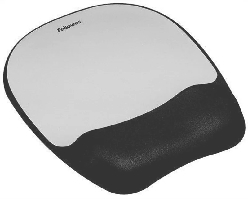 Hauptbild des Produkts Podložka pod myš "Memory Foam",  šedá, s pěnovou opěrkou zápěstí, FELLOWES