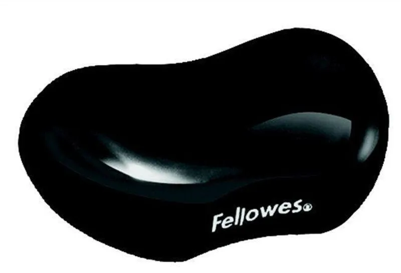 Hauptbild des Produkts Podložka pod zápěstí CRYSTAL, ergonomická, gelová, černá, Fellowes