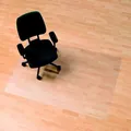 Weiteres Produktbild Podložka pod židli, na tvrdé podlahové krytiny, tvar E, 75x120 cm,  RS OFFICE  "Ecoblue"
