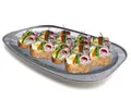 Weiteres Produktbild Catering-Platte (ALU) oval 33,3 x 23,3 cm [10 St.]