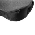 Weiteres Produktbild Podsedák, pod hýždě, ergonomický, černý, paměťová pěna, Powerton