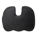 Weiteres Produktbild Podsedák, pod hýždě, ergonomický, černý, paměťová pěna, Powerton