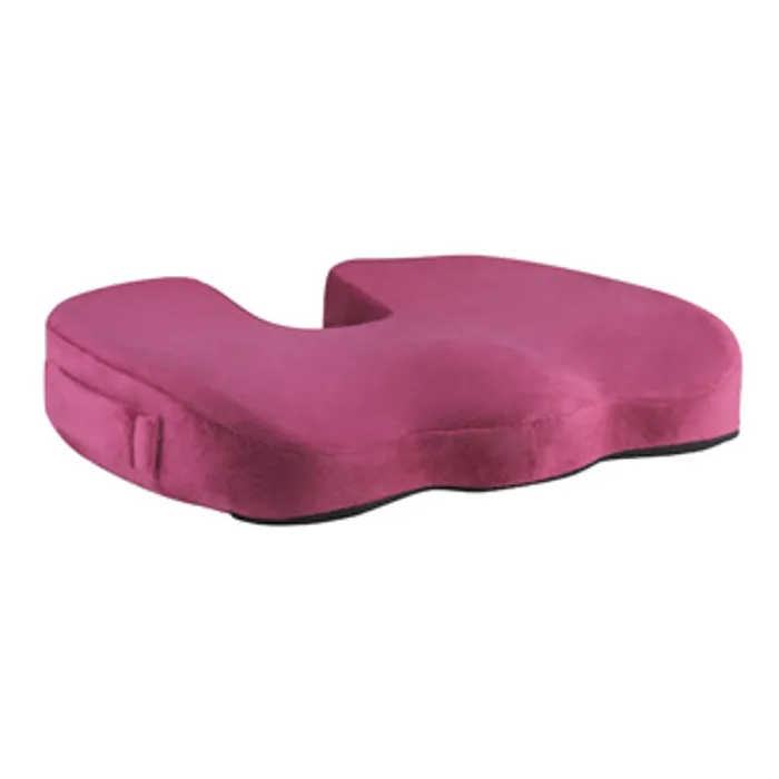 Hauptbild des Produkts Podsedák, pod hýždě, ergonomický, vínově červený, paměťová pěna, Powerton