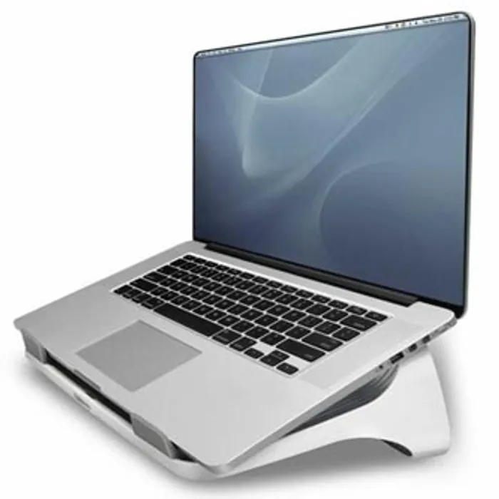 Hauptbild des Produkts Podstavec I-Spire pod notebook, bílý, plast, 6 kg nosnost, Fellowes