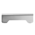Weiteres Produktbild Bodenständer unter Monitor, silbern, Aluminium, 10 kg Gewicht, Powerton