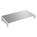 Weiteres Produktbild Bodenständer unter Monitor, silbern, Aluminium, 10 kg Gewicht, Powerton