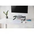 Weiteres Produktbild Bodenständer unter Monitor, schwarz, 20 kg Gewicht, Powerton, ergo