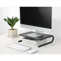 Weiteres Produktbild Bodenständer unter Monitor, schwarz, 20 kg Gewicht, Powerton, ergo