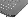 Weiteres Produktbild Bodenständer unter Monitor, schwarz, 20 kg Gewicht, Powerton, ergo