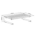 Weiteres Produktbild Bodenständer unter Monitor, schwarz, 20 kg Gewicht, Powerton, ergo
