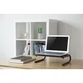 Bodenständer unter Monitor, schwarz, 20 kg Gewicht, Powerton, ergo