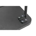 Weiteres Produktbild Bodenständer unter Monitor, schwarz, 20 kg Gewicht, Powerton, ergo
