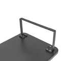 Weiteres Produktbild Bodenständer unter Monitor, schwarz, 20 kg Gewicht, Powerton, ergo