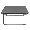 Weiteres Produktbild Bodenständer unter Monitor, schwarz, 20 kg Gewicht, Powerton, ergo