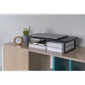 Weiteres Produktbild Bodenständer unter Monitor, schwarz, 20 kg Gewicht, Powerton, ergo