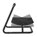 Weiteres Produktbild Unter Füsse, schwarz, Stahl, 25 kg Gewicht, Powerton, einstellbare Höhe