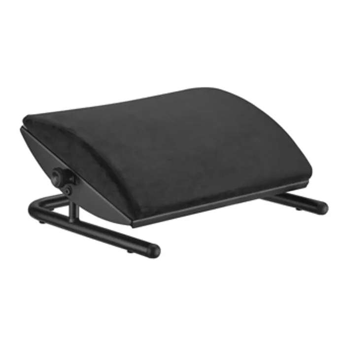 Hauptbild des Produkts Podstavec pod nohy, odnimatelný měkký polštář, černý, ocel, 25 kg nosnost, Powerton