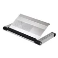 Bodenständer unter Notebook, mit der Möglichkeit der Drehung um 360°, silbern, Aluminium-Kunststoff, 10 kg Gewicht