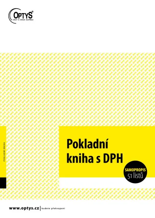 Hauptbild des Produkts Pokladní kniha A4, samopropisovací 1014