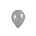 Luftballon silber durchmesser 25cm `M` [10 St.]