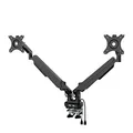 Weiteres Produktbild Für 2 Monitoren, 2-9 Kg, 17"-32", USB HUB, 75x75/100x100, schwarz