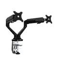 Weiteres Produktbild Für 2 Monitoren, 2-9KG, 17"-30", USB HUB + Jack, 75x75/100x100, grau