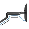 Weiteres Produktbild Polohovatelný držák ULTRADESK BRANCH Double pro 2 monitory, 20KG, svorka a průchodka stol