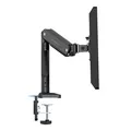Polohovatelný držák ULTRADESK BRANCH Single pro monitor, 10KG, svorka a průchodka stolu,