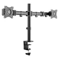 Polohovatelný držák ULTRADESK SKELETON Double pro 2 monitory, 16KG, svorka a průchodka st