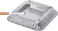 Aschenbecher (ALU) 12,6 x 12,6 x 2,2 cm [10 St.]