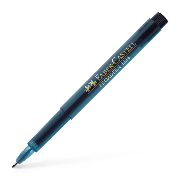 Hauptbild des Produkts Popisovač Broadpen 1554, černá Faber Castell 155499