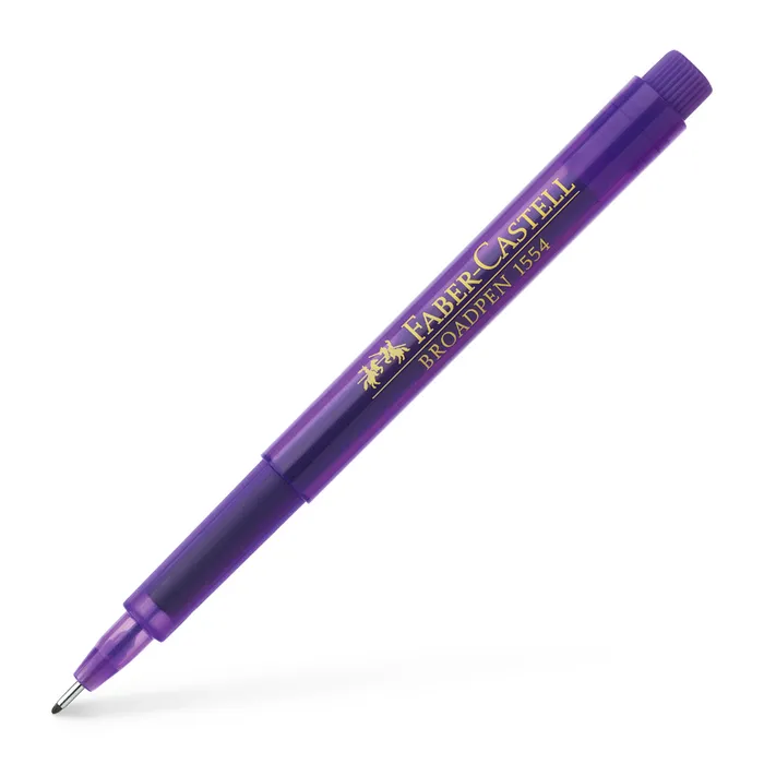 Hauptbild des Produkts Popisovač Broadpen 1554, fialová  Faber Castell (155436)